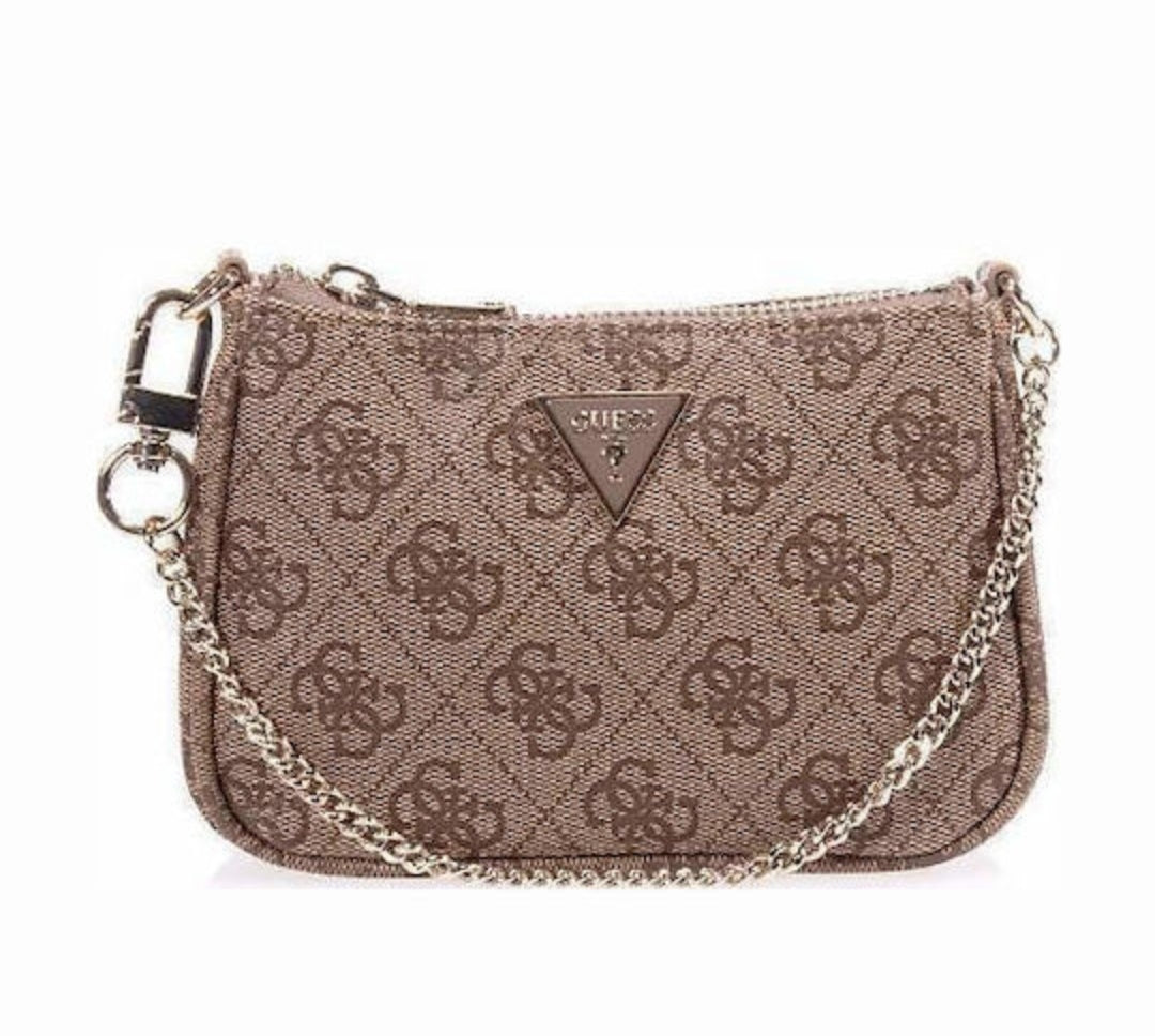 Guess Set Women's Pouch Shoulder Beige