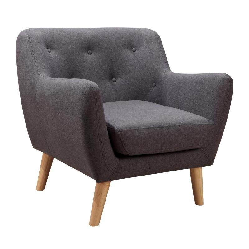 ANGEL ARMCHAIR 79X80X79CM GREY