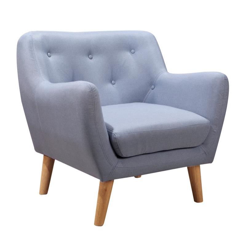 ANGEL ARMCHAIR 79X80X79CM LIGHT BLUE