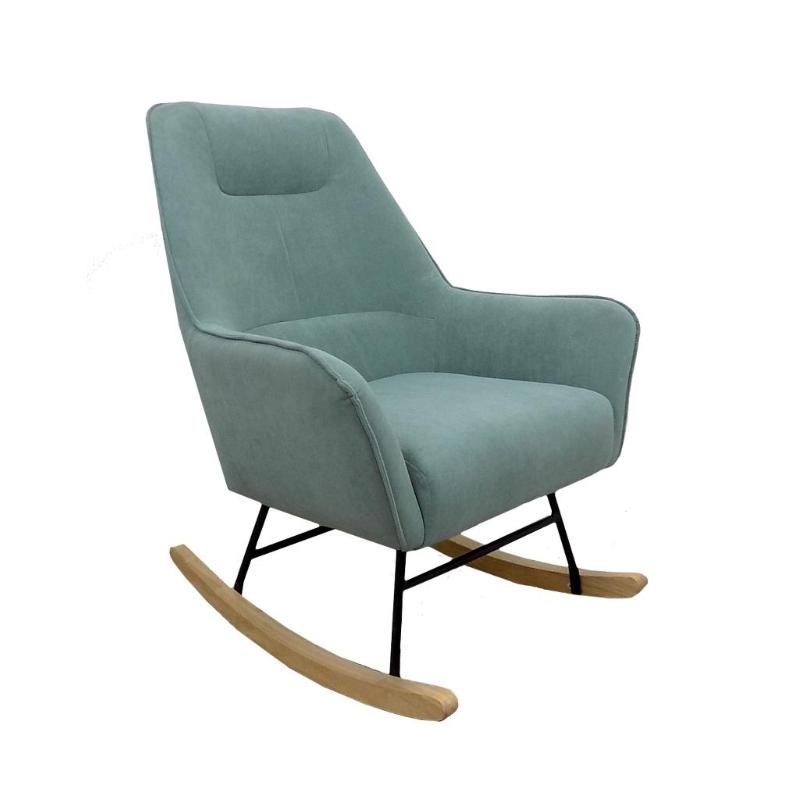 SUPERLIVING ROCK CHAIR GREEN 95Χ77Χ88CM