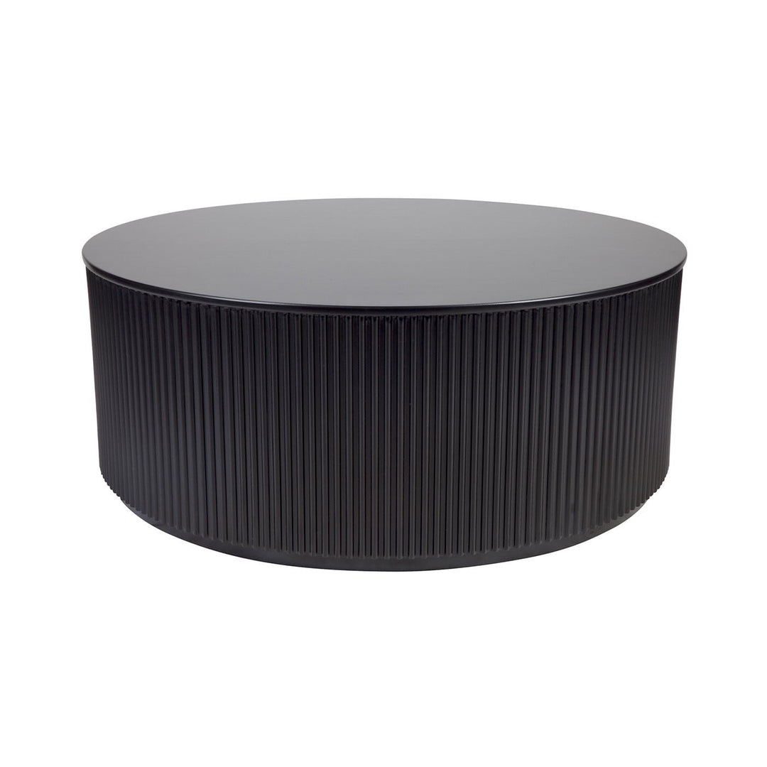 Nomad Black Round Coffee Table