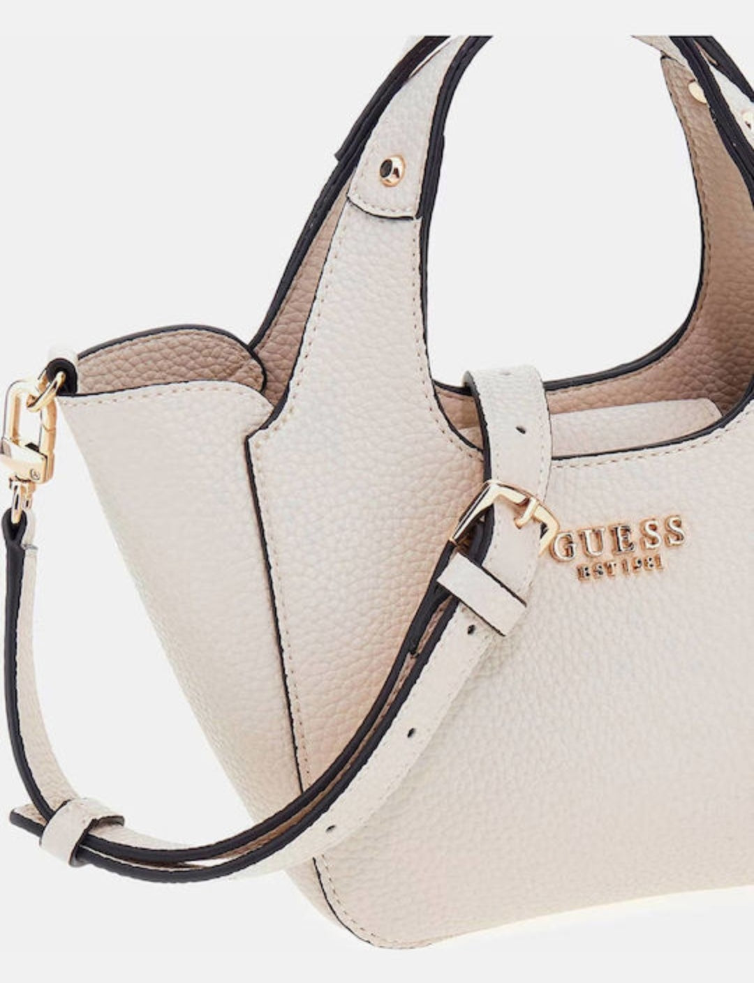 Guess Set women's bag tote handbag ecru