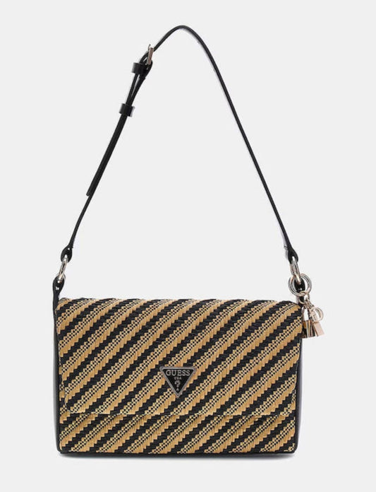 Guess Straw women's bag shoulder black