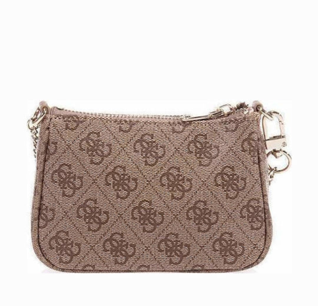 Guess Set Women's Pouch Shoulder Beige