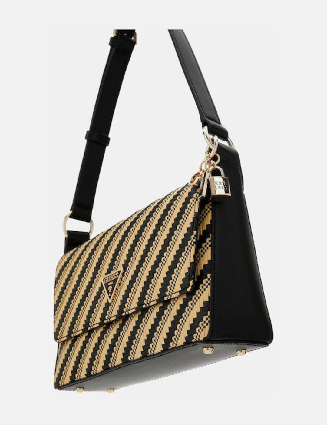 Guess Straw women's bag shoulder black