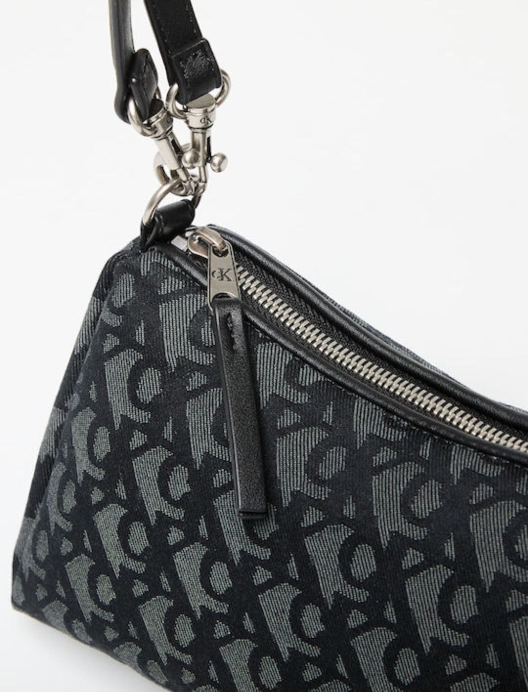 Calvin Klein Monogram women's bag shoulder black