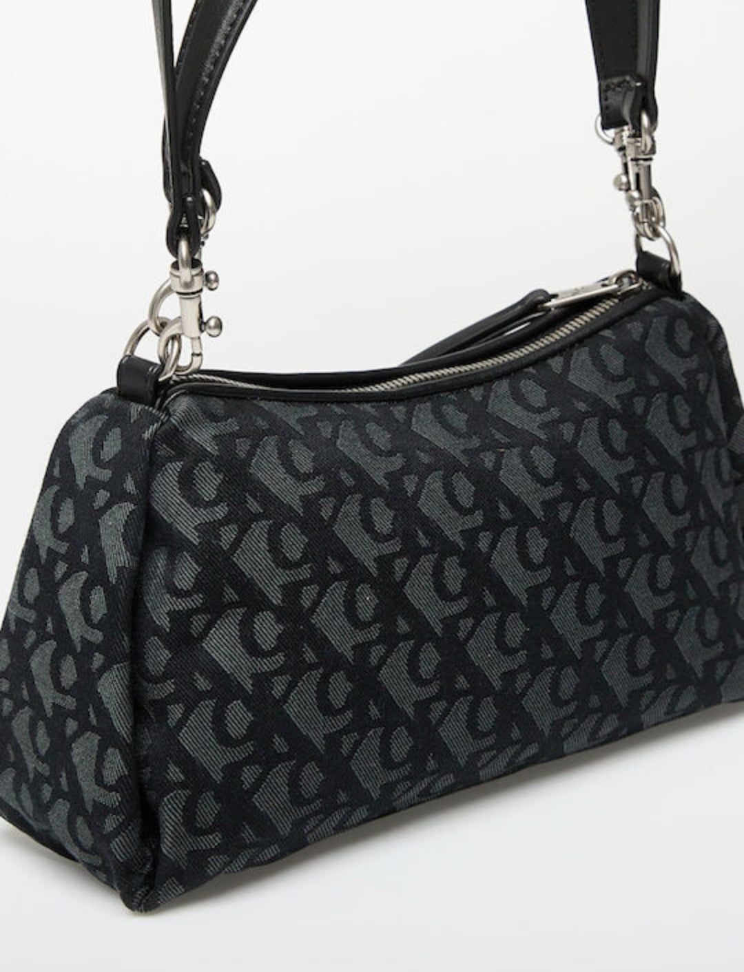 Calvin Klein Monogram women's bag shoulder black