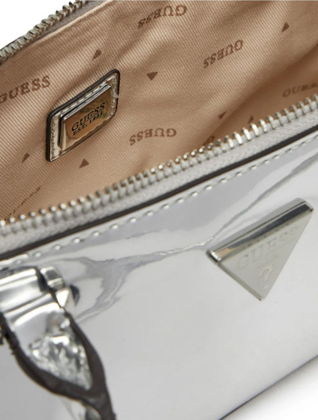 Guess Women's bag shoulder silver