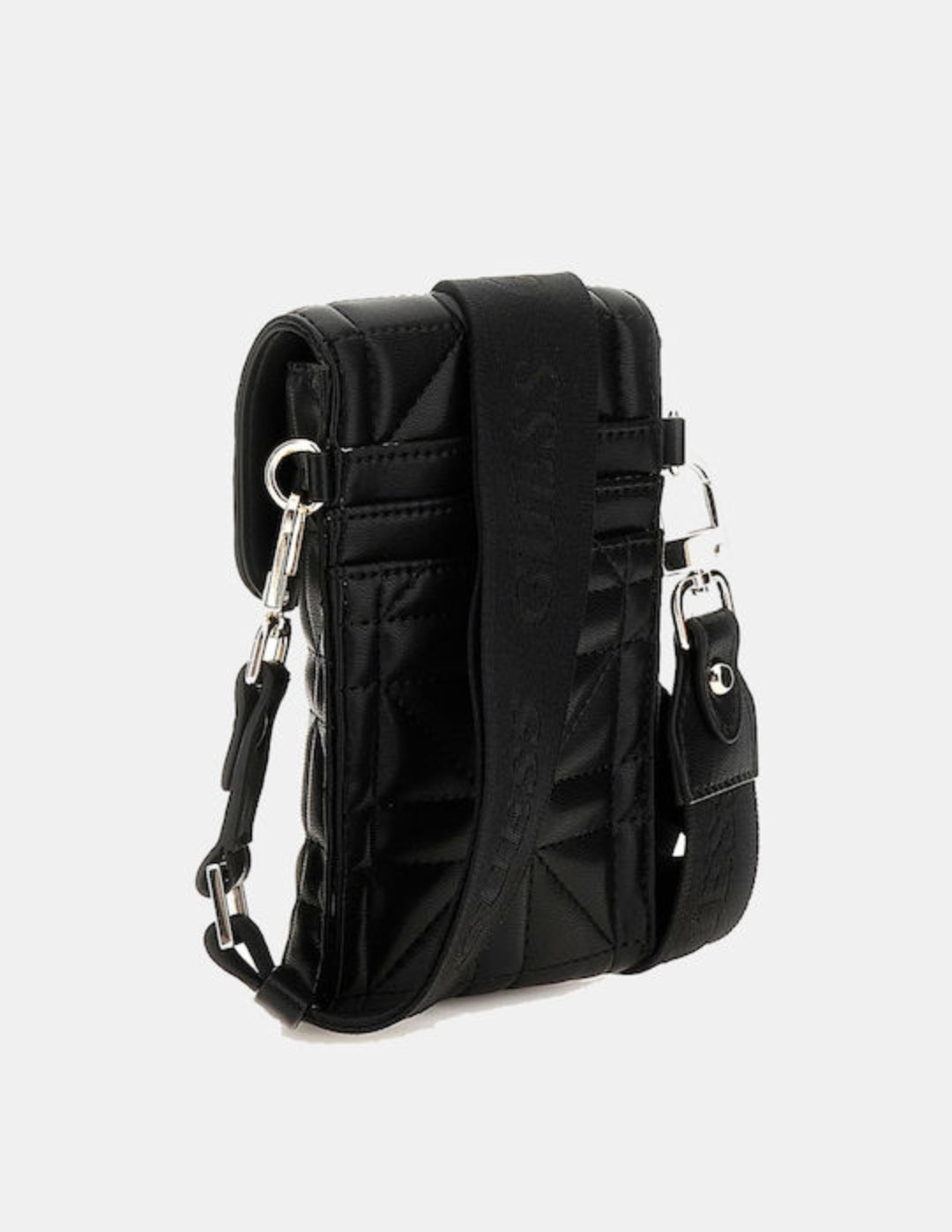 Guess Flap Chit Chat Women's Mobile Bag Black