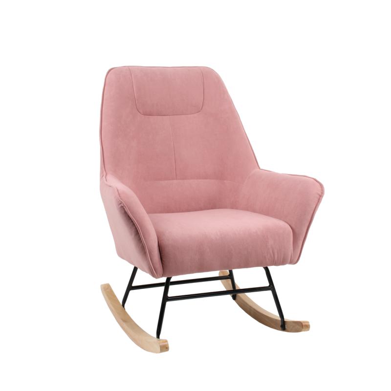 SUPERLIVING ROCK CHAIR PINK 95Χ77Χ88CM