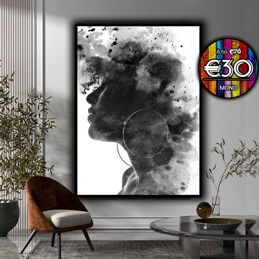 #106 Framed Canvas Wall Art