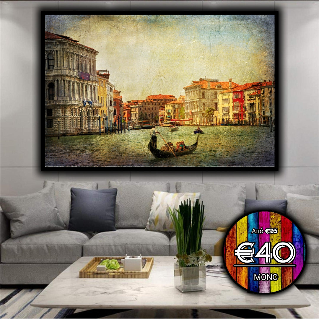 #101 Framed Canvas Wall Art – Avgousti Gallery