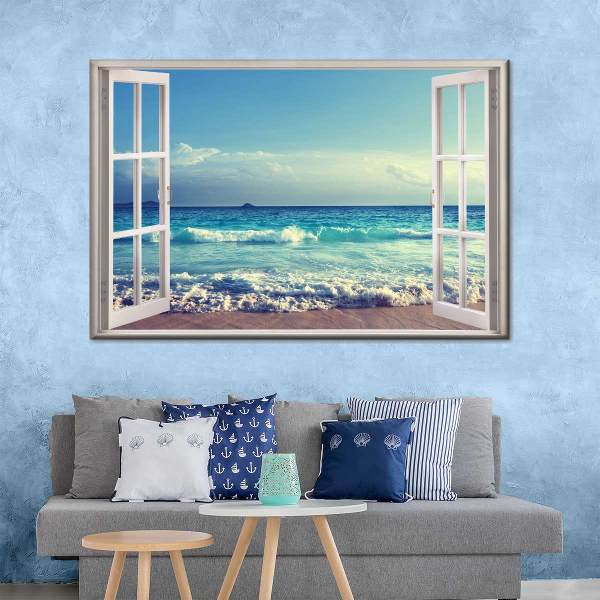 #35 Framed Canvas Wall Art